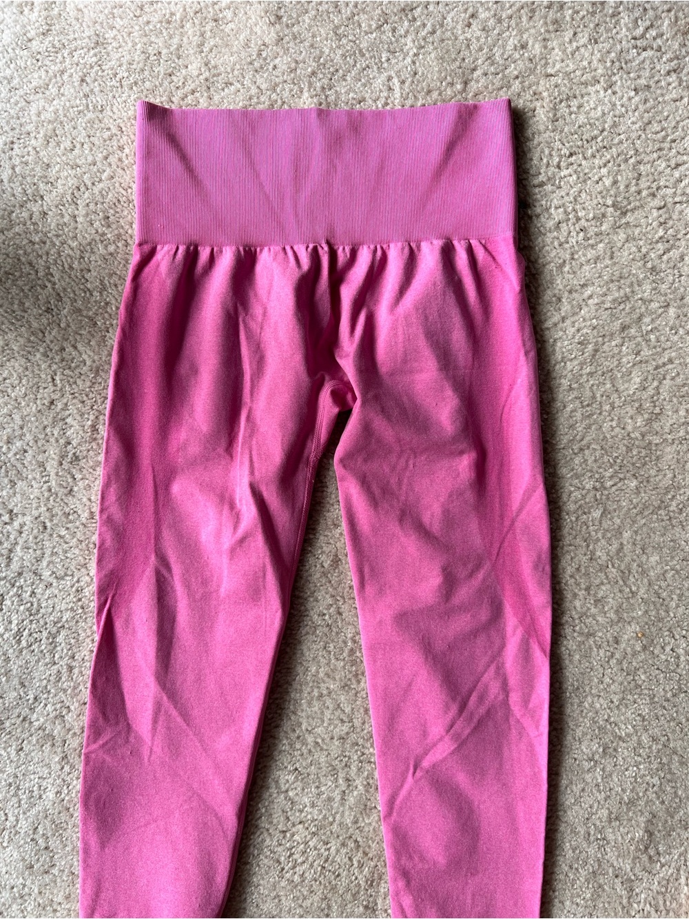 NVGTN bubblegum pink contour leggings